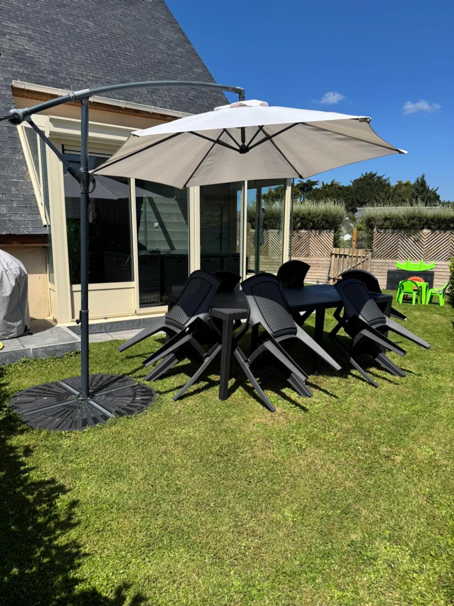 Perle Beach, Petite Maison Situee En Bord De Plage, Piscine. Guidel Kültér fotó